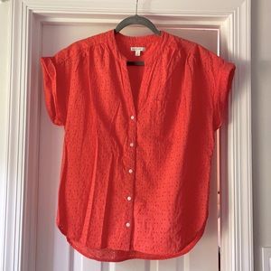 Short sleeved button down with pocket
